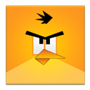 Yellow Angry Bird Frameless icon